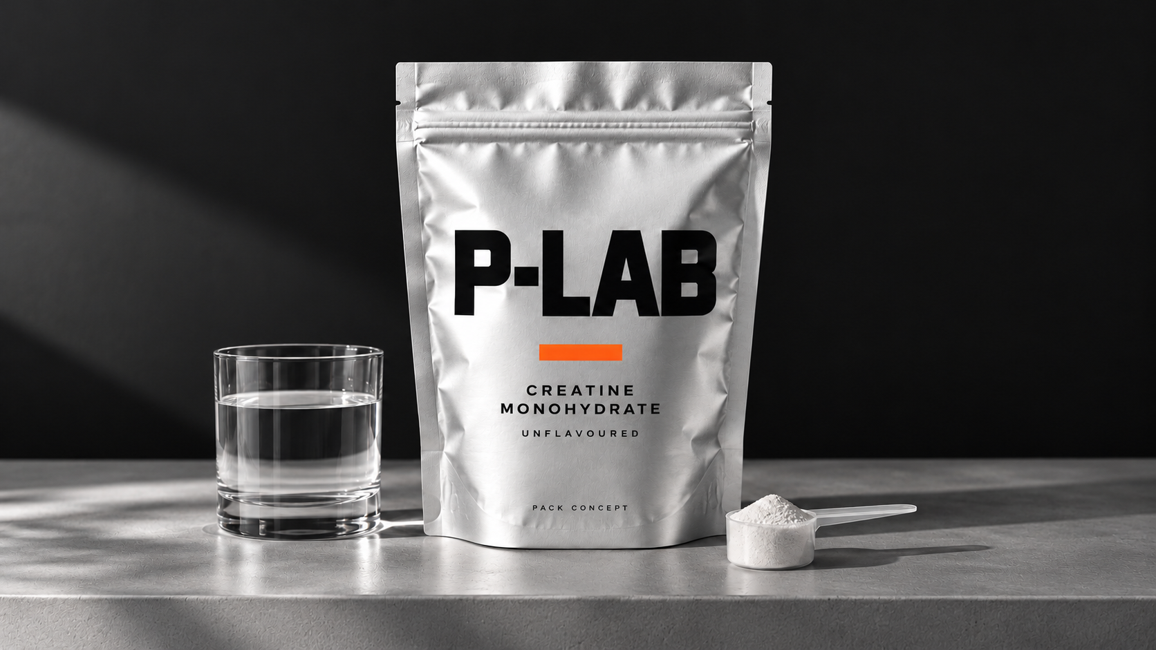 P-LAB creatine packaging concept